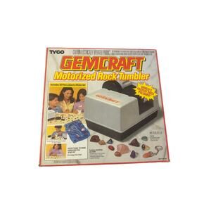 Vintage Tyco Gemcraft Motorized Rock Tumbler Jewelry Maker Hobby Tool